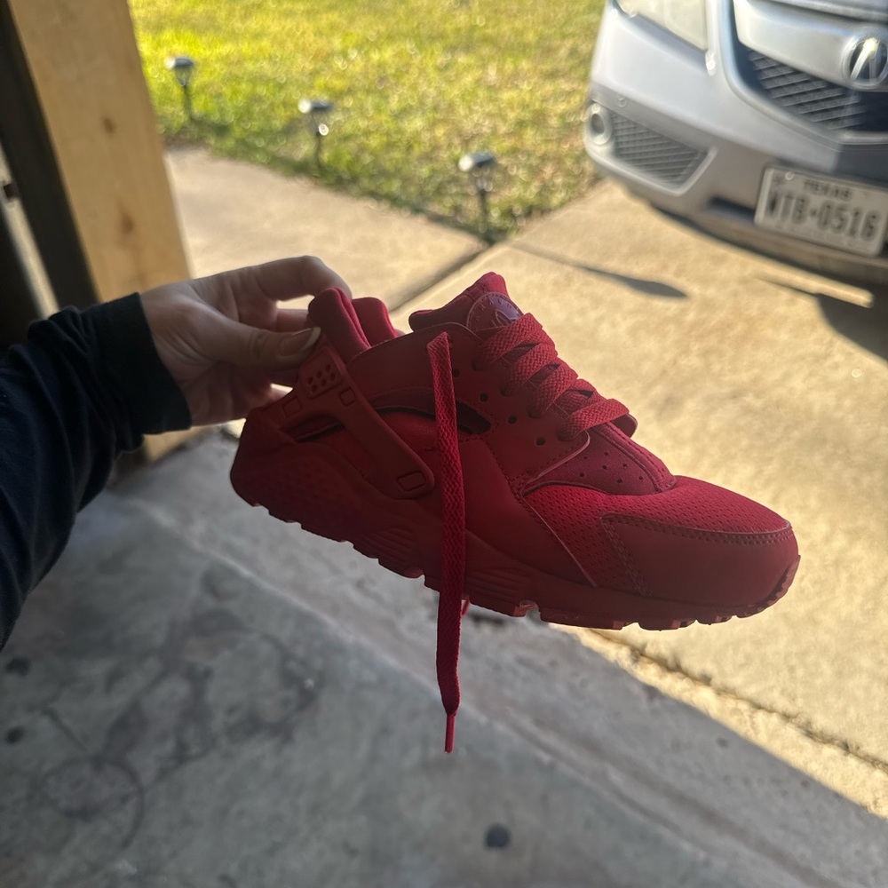 Nike Red Athletic Shoes